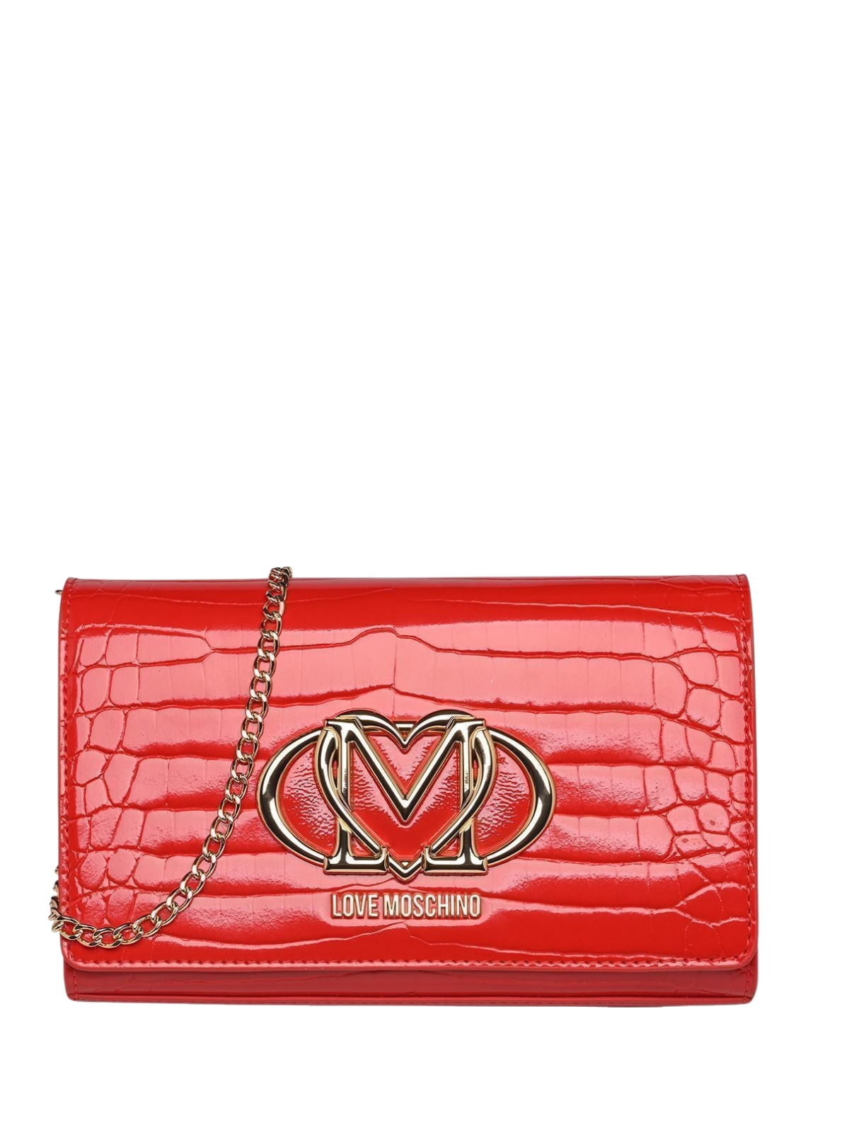Love Moschino Torebka damska JC4047PP1MLE150A, Czerwony, Rozmiar