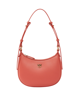 Torebka damska Half Moon Baby 103538 A0F1 Koralowy