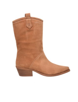 Kowbojki SA24015G1OTF0105, Beżowy