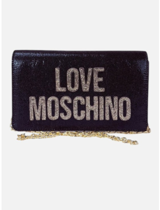 Love Moschino Torebka damska Czarny, Materiał, JC4104PP1OLK0