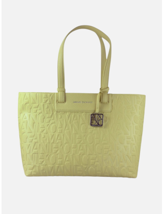 Armani Exchange Torebka damska Żółty/Złoty, Imitacja skóry, XW001481AF15774