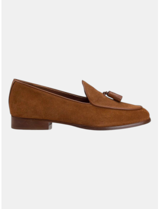 Mokasyny damskie PA10042C1OPI120A, Brązowy
