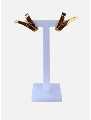 Elisabetta Franchi Kolczyki damskie Żółty/Złoty, Metal, OR56A62E1
