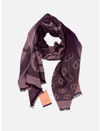 Twinset Szalik damski Fioletowy, Materiał, 252TO5560