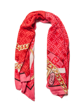 Chusta damska 2F3142 T0300 Różowy