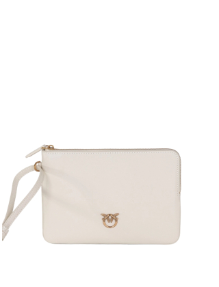 Torebka damska Wristlet 104353 A0F1 Kremowy