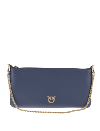 Torebka damska Flat Vitello Seta 102747 A0F1 Granatowy