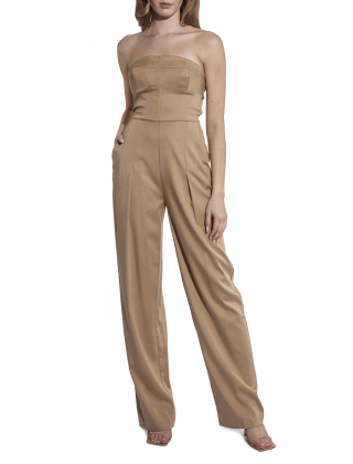 Kombinezon damski TU05152E2 Beżowy