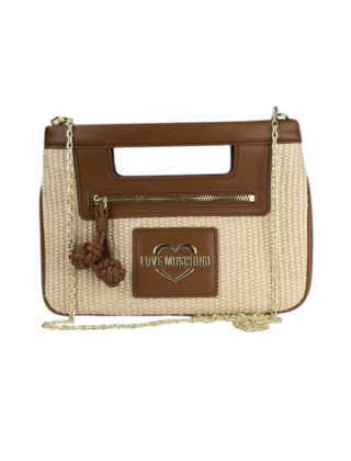 Love Moschino Torebka damska Brązowy, Materiał, JC4342PP0OKN1