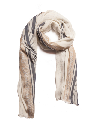 Szal damski 251TO5340 Niebieski