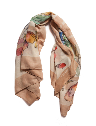 Chusta damska 251TA4330 Kolorowy