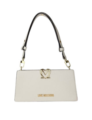 Love Moschino Torebka damska Kremowy, Imitacja skóry, JC4128PP1OLM0