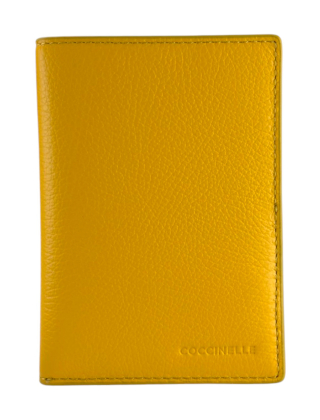 Etui na karty MUK820101, Żółty/Złoty