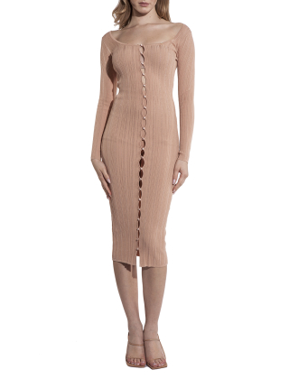 Sukienka koktajlowa AM70S52E2 Koralowy