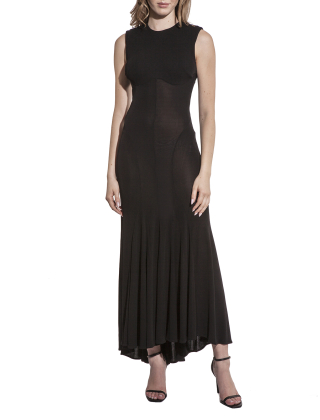 Sukienka wieczorowa AB52642E2 Czarny