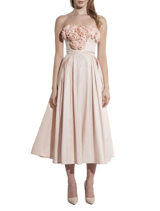 Sukienka wieczorowa AB77752E2 Różowy