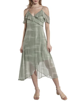 Sukienka XW000181 AF12051 Zielony