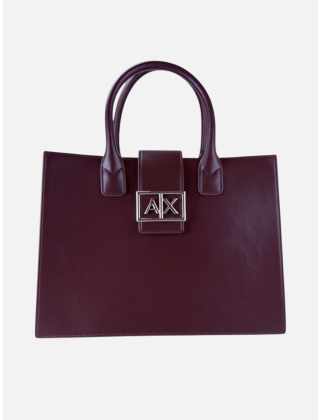 Armani Exchange Torebka damska Brązowy, Imitacja skóry, XW000305AF12039
