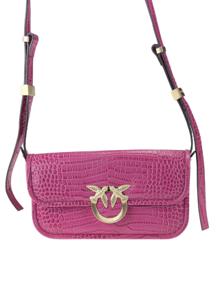 Torebka damska Love Box Horizontal 105083 A2OH Różowy