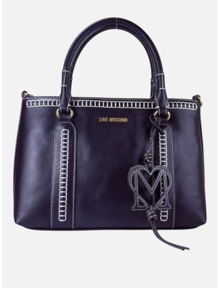 Love Moschino Torebka damska Czarny, Imitacja skóry, JC4092PP1OLI0