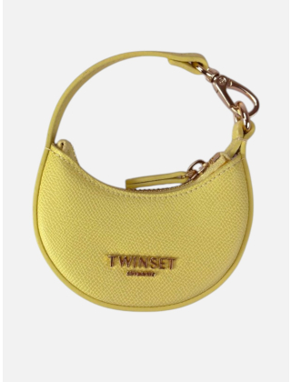 Twinset Torebka damska Żółty/Złoty, Imitacja skóry, 261TH7030