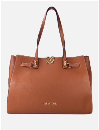 Love Moschino Torebka damska Brązowy, Imitacja skóry, JC4124PP1OLM0
