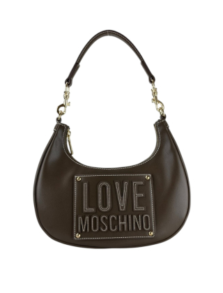Love Moschino Torebka damska Brązowy, Imitacja skóry, JC4068PP1OLI1