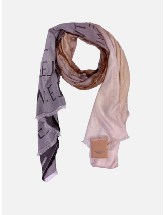 Twinset Szalik damski Beżowy, Materiał, 261TA4251