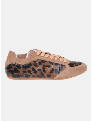 Sneakersy damskie SA15021G1OXG110A, Brązowy