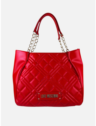 Love Moschino Torebka damska Czerwony, Imitacja skóry, JC4004PP1OLA0