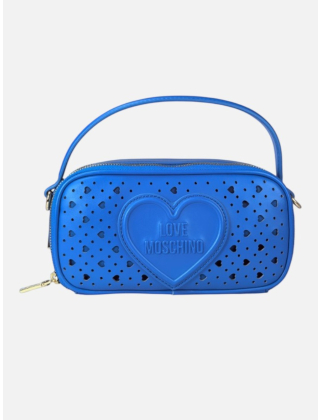 Love Moschino Torebka damska Niebieski, Imitacja skóry, JC4290PP0OKK0