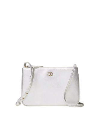 Torebka damska 251TH7028 Szary/Srebrny