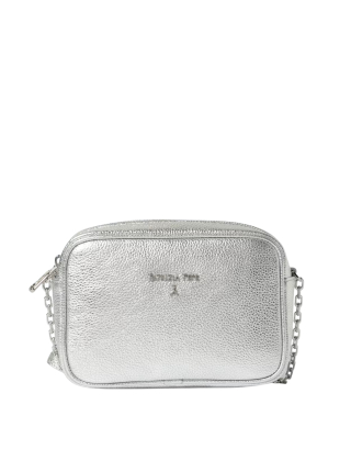 Torebka damska 8B8985 L138 Szary/Srebrny