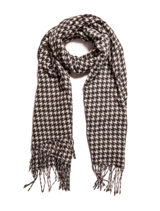 Szal damski 2F3143 T0300 Czarny