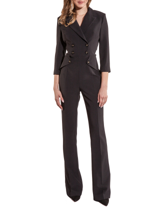 Kombinezon damski TU00941EF, Czarny