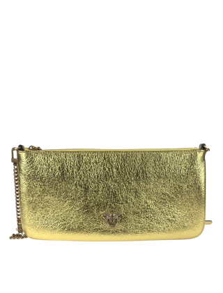 Torebka damska 102747 A2H2 Żółty/Złoty