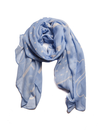 Chusta damska 251LL5BCC Niebieski