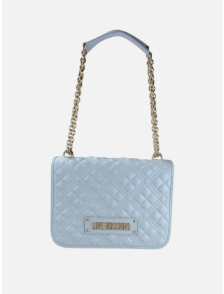 Love Moschino Torebka damska Niebieski, Imitacja skóry, JC4000PP1OLA0