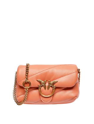 Torebka damska Love Micro Puff C 100041 A0F2 Pomarańczowy