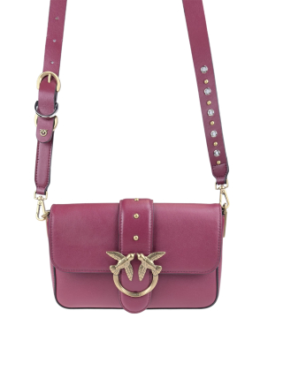 Torebka damska Mini Love Slouchy 105824 A0QO Bordowy