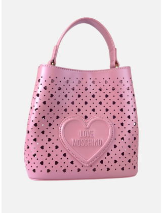 Love Moschino Torebka damska Różowy, Imitacja skóry, JC4294PP0OKK0