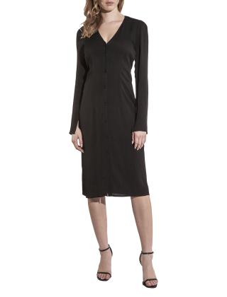 Sukienka koktajlowa 8A1474 A540 Czarny