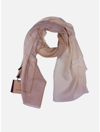 Twinset Szalik damski Kremowy, Materiał, 261TO5230