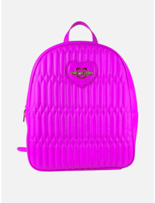 Love Moschino Plecak damski Różowy, Imitacja skóry, JC4036PP1OLJ0