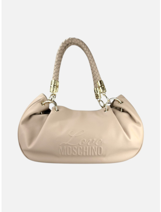 Love Moschino Torebka damska Beżowy, Imitacja skóry, JC4221PP0OKA0