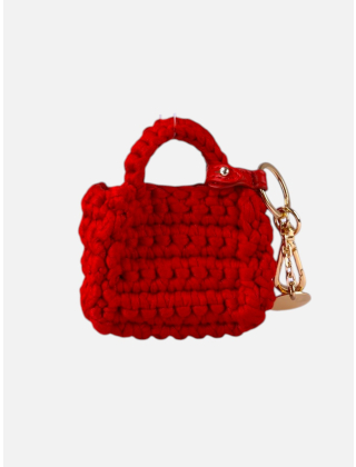 Love Moschino Brelok damski Czerwony, Materiał, JC5409PP0OKW0
