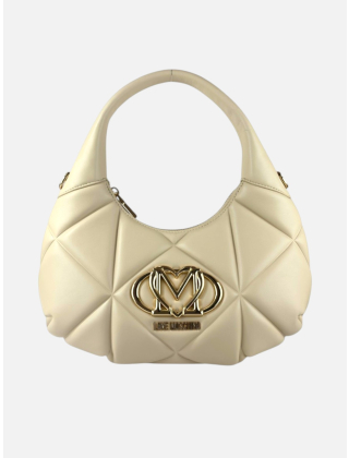 Love Moschino Torebka damska Kremowy, Imitacja skóry, JC4039PP1OLC0