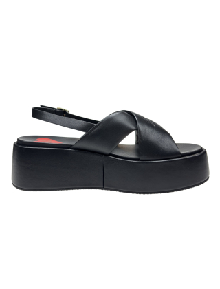 Sandały damskie JA16187I0MIA0000 Czarny