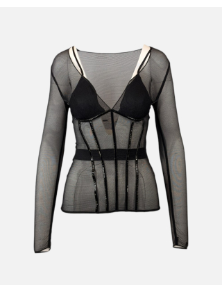 Elisabetta Franchi Bluzka damska MD00856E1