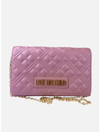 Love Moschino Torebka damska Różowy, Imitacja skóry, JC4079PP0OLA0